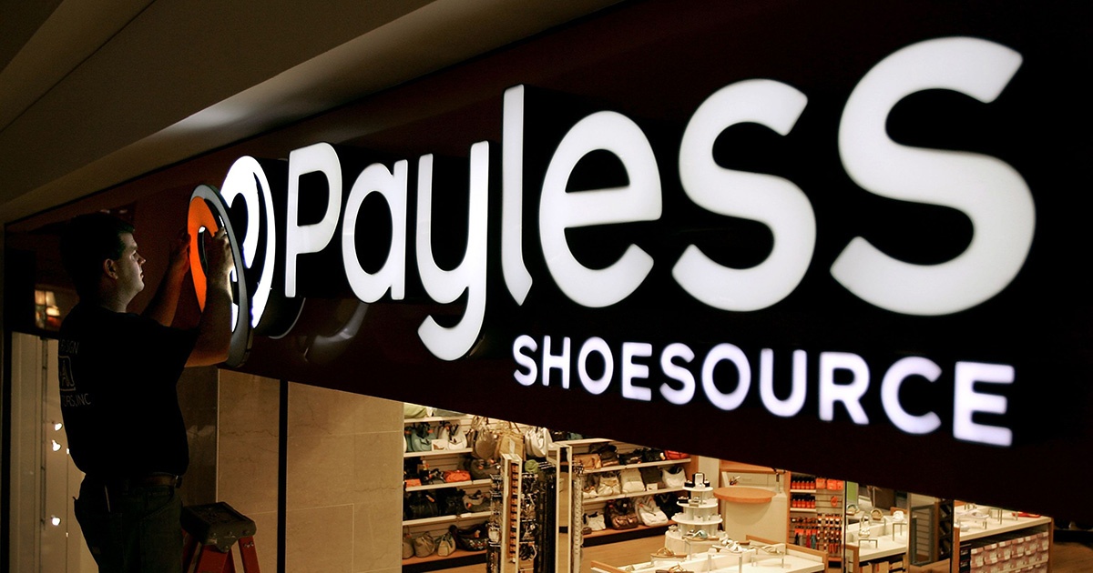 payless closing sales
