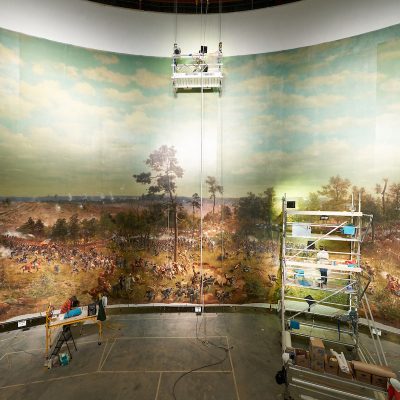 Atlanta History Center Unveils Restored 1886 Cyclorama Depicting 1864 Battle of Atlanta