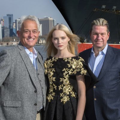 Fashion Legends Badgley Mischka to Headline Cunard’s Transatlantic Fashion Week in 2020