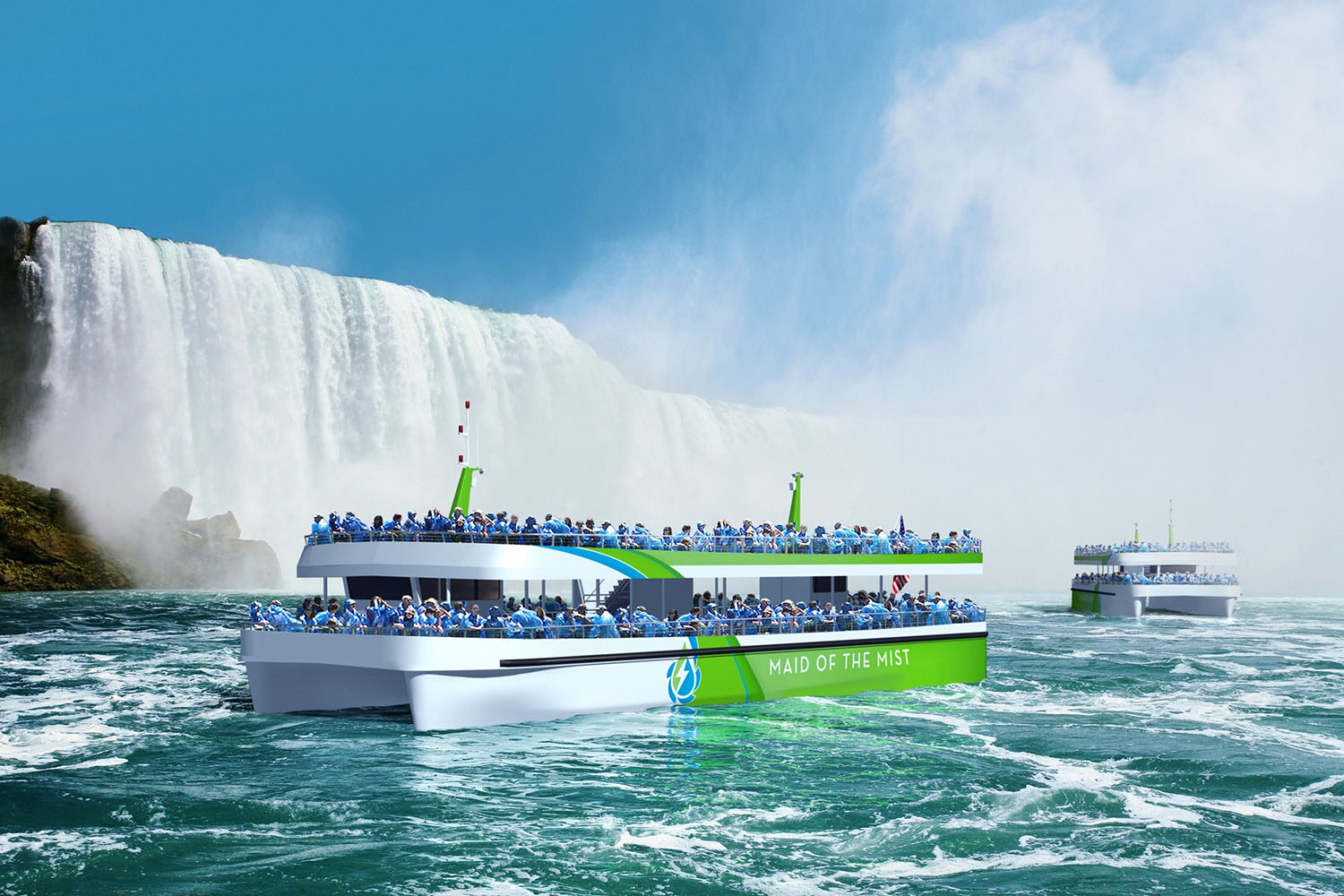 Maid of the Mist leads the way with first allelectric vessels built in