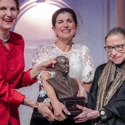 U.S. Supreme Court Justice Ruth Bader Ginsburg Received LBJ Liberty & Justice for All Award