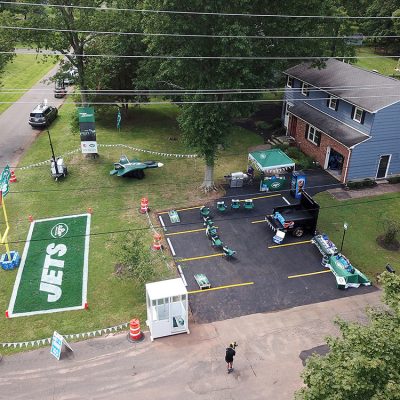 Pepsi Paves Superfan’s Front Yard to Create Larger-than-Life Tailgate Destination