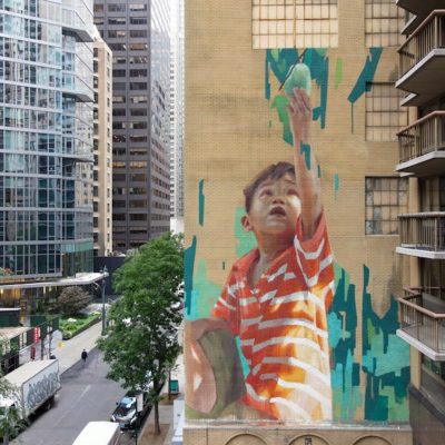 Kashi Joins Forces With United Nations And Street Art For Mankind On NYC Mural