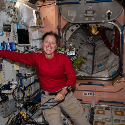 Young Students Send Questions to Astronauts Aboard Space Station