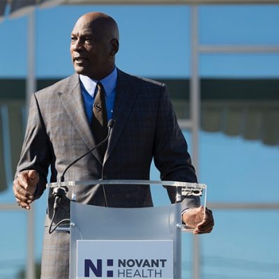 Michael Jordan Gifts $10M for Additional Novant Health Medical Clinics