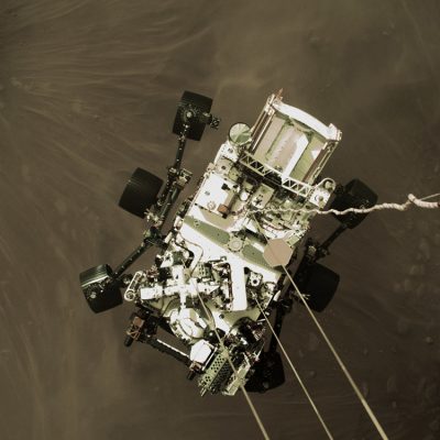 NASA’s Perseverance Rover Sends Sneak Peek of Mars Landing