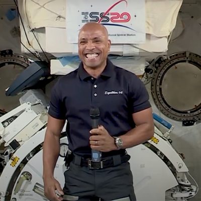 Vice President Kamala Harris Calls NASA Astronaut Victor Glover