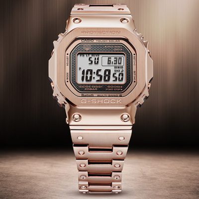 G-SHOCK Unveils First Ever Rose Gold Ion Plated Full Metal Timepiece