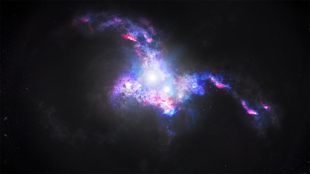 quasar galaxy
