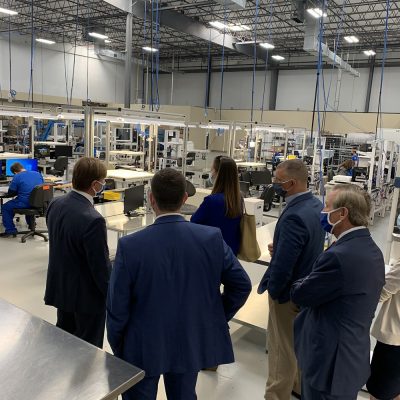 Senator Tim Scott’s Senior Staff Visits SC’s First COVID-19 Testing Lab at One Year Mark