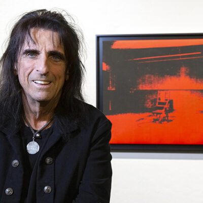 Rock Legend Alice Cooper Announces Arizona’s Larsen Gallery as the Auction House to Sell His Rare Andy Warhol at October 23rd Art Auction