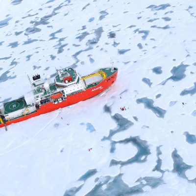 Icebreaker’s Cyclone Encounter Reveals Faster Sea Ice Decline