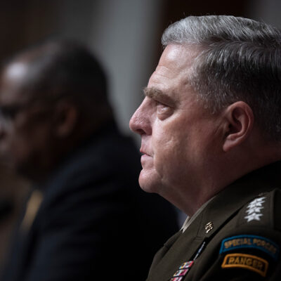 U.S. Army General Mark A. Milley Says Fiscal Year 2022 Defense Budget Request Balances Readiness, Modernization
