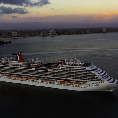 Carnival Cruise Line Sets Sail on First Cruise From California