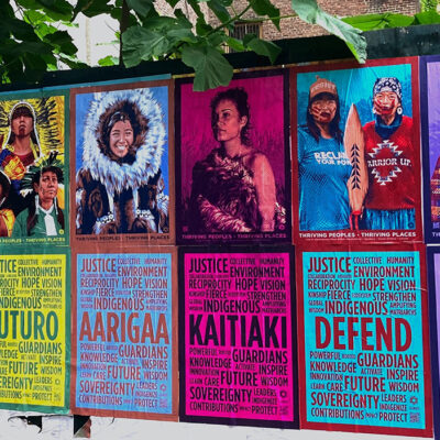 Large Art Installations Featuring 9 Indigenous Women Leaders to Appear in Cities Worldwide