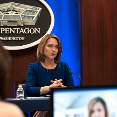 Hicks Discusses DOD Issues, Career Advice in ‘Smart Women, Smart Power’