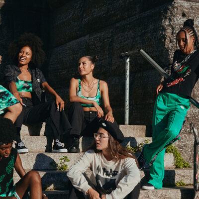 H&M Collaborates With Iconic 90’s Skate Brand ‘No Fear’ and Features ‘The Skate Kitchen’ in the Campaign and as Co-Creators