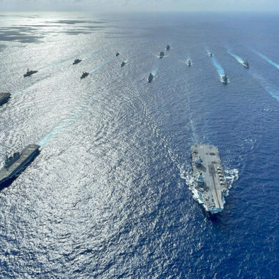 U.S., U.K., Japanese Ships Operate Together in Indo-Pacific