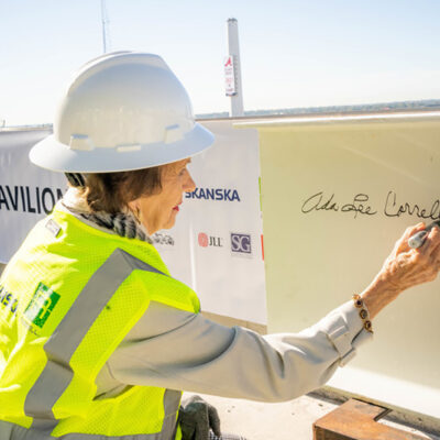 Grady Health System and Partners Achieve ‘Topping Out’ Milestone at Correll Pavilion