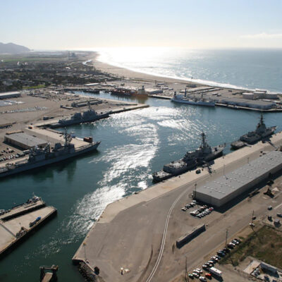 Navy Helps Relieve U.S. Supply Chain Congestion