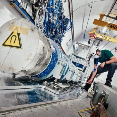 UCI-led Team of Physicists Detects Signs of Neutrinos at Large Hadron Collider