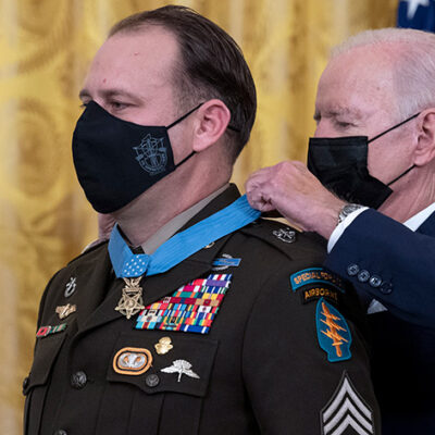 Biden Awards Medal of Honor to Soldiers