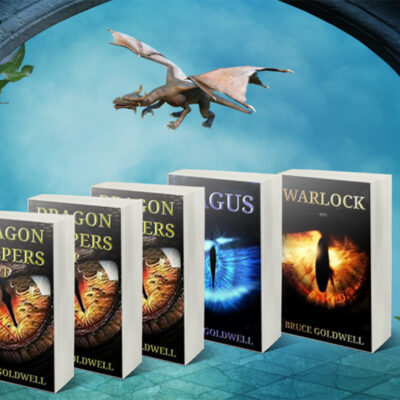 Author Bruce Goldwell Releases New MG/YA Great Fantasy Novel – Dragon Keepers V: Warlock