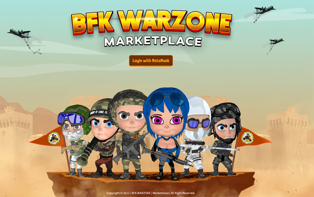 BFK Warzone: All You Need to Know About the Next Big P2E Shooter Game on BSC / ETH
