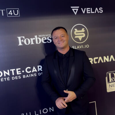 Slavi Presents First Prototype of Innovative Crypto ATM and Got 5 Awards Including “I Success International Awards” From Forbes Monaco