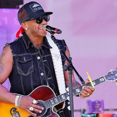 Country Music Artist Jimmie Allen Opened the CMA Fest Celebration in Downtown Nashville