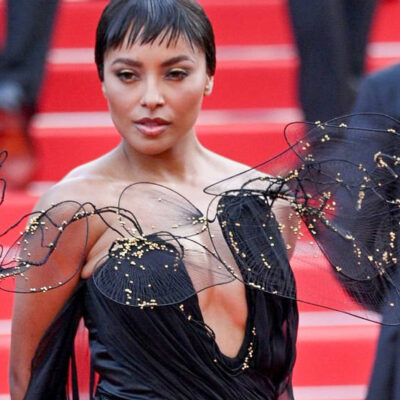 Kat Graham Attends the Closing Ceremony of the 75th Cannes Film Festival in Cannes
