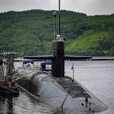 USS Rhode Island Arrives in Faslane, Scotland