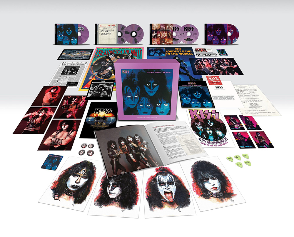 KISS Celebrate 'Creatures of the Night' Album With a Super Deluxe Anniversary Edition