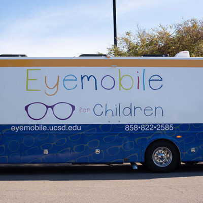 New UC San Diego Shiley EyeMobile for Children Hits the Road to Serve Underserved Communities