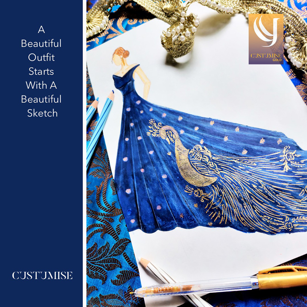 Enjoy the Finest Haute Couture Experience With CustUmise Bespoke Gowns, Dresses, and Lehengas