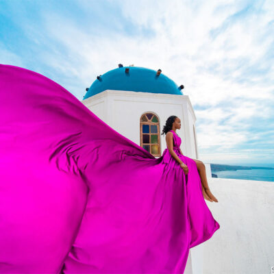 Maxi Dress Photoshoot: Feel Like a Queen During a Flying Dress Photoshoot in the Maldives