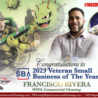 San Diego’s Francisco Rivera Wins SBA 2023 Veteran Small Business of the Year Award