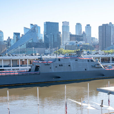 Navy Commissions USS Cooperstown in New York