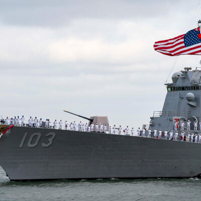 USS Truxtun Returns to Naval Station Norfolk From Deployment