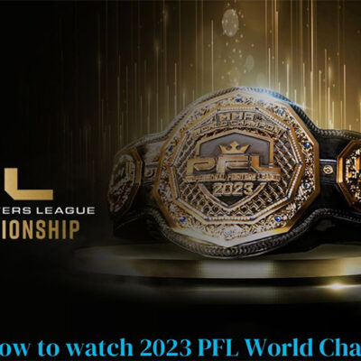 How to watch PFL World Championship Finals: live stream, fight card, and PPV cost