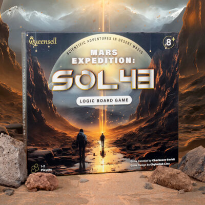 Queensell Inc Announces First Crowdfunding Campaign for Mars Expedition: Sol43 – A Logic Board Game that Transcends Space and Mind