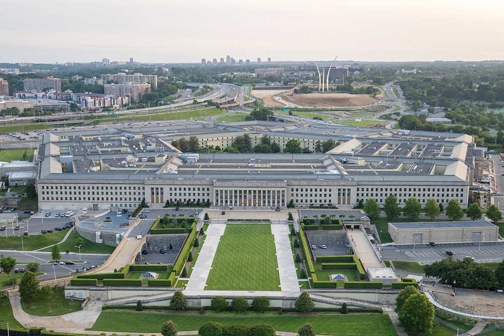 An aerial view of the Pentagon, Washington, D.C., May 15, 2023. © Air Force Staff Sgt. John Wright