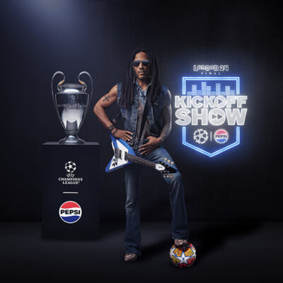 Lenny Kravitz to Rock the UEFA Champions League Final Kick Off Show Presented by Pepsi