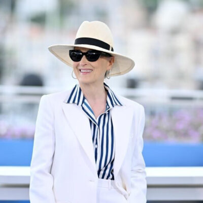 Meryl Streep Stuns in LILYSILK Attire at Cannes 2024 Photo Call, Honored With Palme d’Or Award