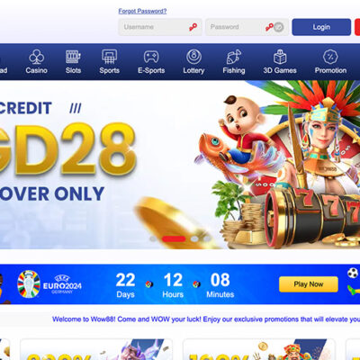 WOW88.asia Unveils the Most Trusted Online Casino in Singapore