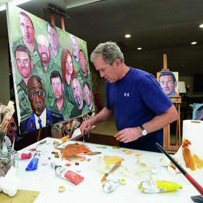 Portraits of Courage: George W. Bush’s Art Exhibition Comes to EPCOT at Walt Disney World