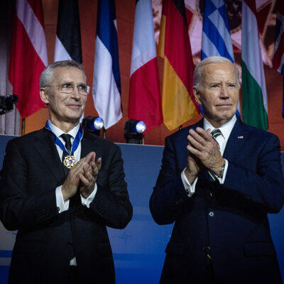 Biden Meets With Fellow NATO Leaders at Washington Summit