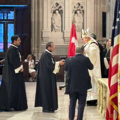 His Excellency Ambassador Otto Federico Von Feigenblatt Has Been Invested as a Knight of the Sovereign and Military Order of the Hospitaller of St. John of Jerusalem, of Rhodes and of Malta