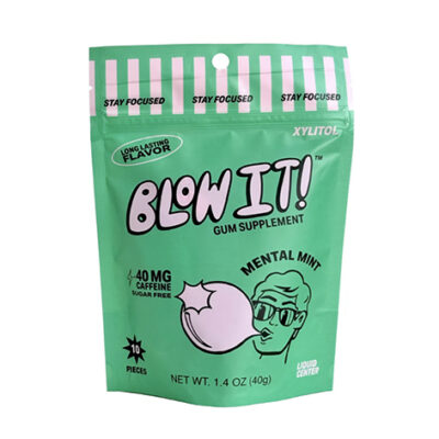 Blow It Gum: The Energy Boost Your Body and Teeth Will Love