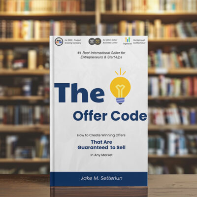 Jake Setterlun Launches Groundbreaking New Book, The Offer Code